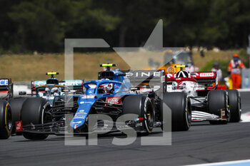 2021-06-20 - 31 OCON Esteban (fra), Alpine F1 A521, action during the Formula 1 Emirates Grand Prix de France 2021, 7th round of the 2021 FIA Formula One World Championship from June 18 to 20, 2021 on the Circuit Paul Ricard, in Le Castellet, France - Photo Florent Gooden / DPPI - FORMULA 1 EMIRATES GRAND PRIX DE FRANCE 2021 - FORMULA 1 - MOTORS
