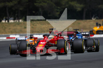 2021-06-20 - 16 LECLERC Charles (mco), Scuderia Ferrari SF21, action during the Formula 1 Emirates Grand Prix de France 2021, 7th round of the 2021 FIA Formula One World Championship from June 18 to 20, 2021 on the Circuit Paul Ricard, in Le Castellet, France - Photo Florent Gooden / DPPI - FORMULA 1 EMIRATES GRAND PRIX DE FRANCE 2021 - FORMULA 1 - MOTORS