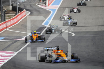 2021-06-20 - 03 RICCIARDO Daniel (aus), McLaren MCL35M, action during the Formula 1 Emirates Grand Prix de France 2021, 7th round of the 2021 FIA Formula One World Championship from June 18 to 20, 2021 on the Circuit Paul Ricard, in Le Castellet, France - Photo Antonin Vincent / DPPI - FORMULA 1 EMIRATES GRAND PRIX DE FRANCE 2021 - FORMULA 1 - MOTORS