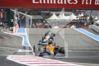 2021-06-20 - 04 NORRIS Lando (gbr), McLaren MCL35M, action during the Formula 1 Emirates Grand Prix de France 2021, 7th round of the 2021 FIA Formula One World Championship from June 18 to 20, 2021 on the Circuit Paul Ricard, in Le Castellet, France - Photo Antonin Vincent / DPPI - FORMULA 1 EMIRATES GRAND PRIX DE FRANCE 2021 - FORMULA 1 - MOTORS