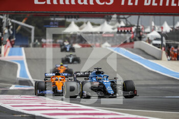 2021-06-20 - 14 ALONSO Fernando (spa), Alpine F1 A521, action during the Formula 1 Emirates Grand Prix de France 2021, 7th round of the 2021 FIA Formula One World Championship from June 18 to 20, 2021 on the Circuit Paul Ricard, in Le Castellet, France - Photo Antonin Vincent / DPPI - FORMULA 1 EMIRATES GRAND PRIX DE FRANCE 2021 - FORMULA 1 - MOTORS