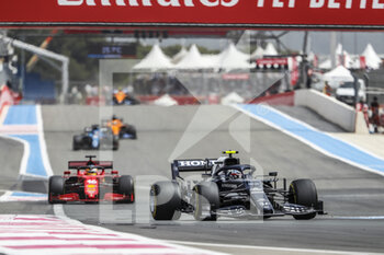2021-06-20 - 10 GASLY Pierre (fra), Scuderia AlphaTauri Honda AT02, action during the Formula 1 Emirates Grand Prix de France 2021, 7th round of the 2021 FIA Formula One World Championship from June 18 to 20, 2021 on the Circuit Paul Ricard, in Le Castellet, France - Photo Antonin Vincent / DPPI - FORMULA 1 EMIRATES GRAND PRIX DE FRANCE 2021 - FORMULA 1 - MOTORS