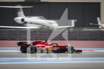 2021-06-20 - 16 LECLERC Charles (mco), Scuderia Ferrari SF21, action during the Formula 1 Emirates Grand Prix de France 2021, 7th round of the 2021 FIA Formula One World Championship from June 18 to 20, 2021 on the Circuit Paul Ricard, in Le Castellet, France - Photo Antonin Vincent / DPPI - FORMULA 1 EMIRATES GRAND PRIX DE FRANCE 2021 - FORMULA 1 - MOTORS