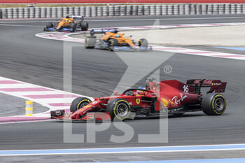 2021-06-20 - 16 LECLERC Charles (mco), Scuderia Ferrari SF21, action during the Formula 1 Emirates Grand Prix de France 2021, 7th round of the 2021 FIA Formula One World Championship from June 18 to 20, 2021 on the Circuit Paul Ricard, in Le Castellet, France - Photo Marc de Mattia / DPPI - FORMULA 1 EMIRATES GRAND PRIX DE FRANCE 2021 - FORMULA 1 - MOTORS