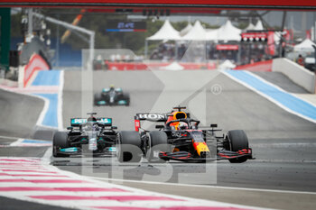 2021-06-20 - 33 VERSTAPPEN Max (nld), Red Bull Racing Honda RB16B, action during the Formula 1 Emirates Grand Prix de France 2021, 7th round of the 2021 FIA Formula One World Championship from June 18 to 20, 2021 on the Circuit Paul Ricard, in Le Castellet, France - Photo Antonin Vincent / DPPI - FORMULA 1 EMIRATES GRAND PRIX DE FRANCE 2021 - FORMULA 1 - MOTORS