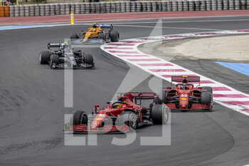 2021-06-20 - 16 LECLERC Charles (mco), Scuderia Ferrari SF21, action during the Formula 1 Emirates Grand Prix de France 2021, 7th round of the 2021 FIA Formula One World Championship from June 18 to 20, 2021 on the Circuit Paul Ricard, in Le Castellet, France - Photo Marc de Mattia / DPPI - FORMULA 1 EMIRATES GRAND PRIX DE FRANCE 2021 - FORMULA 1 - MOTORS