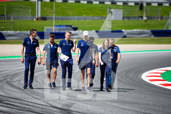 2021-06-24 - Williams Racing, ambiance during the Formula 1 Grosser Preis Der Steiermark 2021, 2021 Styrian Grand Prix, 8th round of the 2021 FIA Formula One World Championship from June 25 to 27, 2021 on the Red Bull Ring, in Spielberg, Austria - Photo Joao Filipe / DPPI - FORMULA 1 GROSSER PREIS DER STEIERMARK 2021, 2021 STYRIAN GRAND PRIX - FORMULA 1 - MOTORS