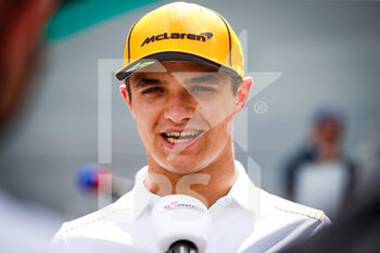 2021-06-24 - NORRIS Lando (gbr), McLaren MCL35M, portrait during the Formula 1 Grosser Preis Der Steiermark 2021, 2021 Styrian Grand Prix, 8th round of the 2021 FIA Formula One World Championship from June 25 to 27, 2021 on the Red Bull Ring, in Spielberg, Austria - Photo Florent Gooden / DPPI - FORMULA 1 GROSSER PREIS DER STEIERMARK 2021, 2021 STYRIAN GRAND PRIX - FORMULA 1 - MOTORS