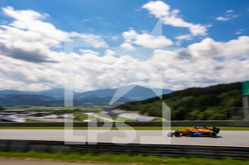 2021-06-25 - 04 NORRIS Lando (gbr), McLaren MCL35M, action during the Formula 1 Grosser Preis Der Steiermark 2021, 2021 Styrian Grand Prix, 8th round of the 2021 FIA Formula One World Championship from June 25 to 27, 2021 on the Red Bull Ring, in Spielberg, Austria - Photo Joao Filipe / DPPI - FORMULA 1 GROSSER PREIS DER STEIERMARK 2021, 2021 STYRIAN GRAND PRIX - FORMULA 1 - MOTORS
