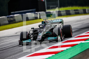 2021-06-25 - 44 HAMILTON Lewis (gbr), Mercedes AMG F1 GP W12 E Performance, action during the Formula 1 Grosser Preis Der Steiermark 2021, 2021 Styrian Grand Prix, 8th round of the 2021 FIA Formula One World Championship from June 25 to 27, 2021 on the Red Bull Ring, in Spielberg, Austria - Photo Joao Filipe / DPPI - FORMULA 1 GROSSER PREIS DER STEIERMARK 2021, 2021 STYRIAN GRAND PRIX - FORMULA 1 - MOTORS