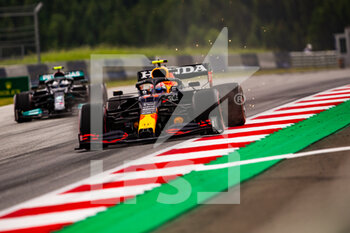 2021-06-25 - 11 PEREZ Sergio (mex), Red Bull Racing Honda RB16B, action during the Formula 1 Grosser Preis Der Steiermark 2021, 2021 Styrian Grand Prix, 8th round of the 2021 FIA Formula One World Championship from June 25 to 27, 2021 on the Red Bull Ring, in Spielberg, Austria - Photo Joao Filipe / DPPI - FORMULA 1 GROSSER PREIS DER STEIERMARK 2021, 2021 STYRIAN GRAND PRIX - FORMULA 1 - MOTORS