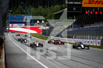 2021-06-25 - 06 LATIFI Nicholas (can), Williams Racing F1 FW43B, 47 SCHUMACHER Mick (ger), Haas F1 Team VF-21 Ferrari, action during the Formula 1 Grosser Preis Der Steiermark 2021, 2021 Styrian Grand Prix, 8th round of the 2021 FIA Formula One World Championship from June 25 to 27, 2021 on the Red Bull Ring, in Spielberg, Austria - Photo Florent Gooden / DPPI - FORMULA 1 GROSSER PREIS DER STEIERMARK 2021, 2021 STYRIAN GRAND PRIX - FORMULA 1 - MOTORS