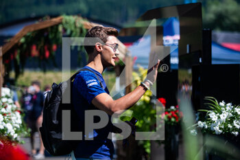 2021-06-26 - RUSSELL George (gbr), Williams Racing F1 FW43B, portrait during the Formula 1 Grosser Preis Der Steiermark 2021, 2021 Styrian Grand Prix, 8th round of the 2021 FIA Formula One World Championship from June 25 to 27, 2021 on the Red Bull Ring, in Spielberg, Austria - Photo Joao Filipe / DPPI - FORMULA 1 GROSSER PREIS DER STEIERMARK 2021, 2021 STYRIAN GRAND PRIX - FORMULA 1 - MOTORS