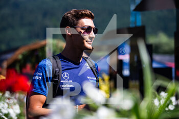 2021-06-26 - RUSSELL George (gbr), Williams Racing F1 FW43B, portrait during the Formula 1 Grosser Preis Der Steiermark 2021, 2021 Styrian Grand Prix, 8th round of the 2021 FIA Formula One World Championship from June 25 to 27, 2021 on the Red Bull Ring, in Spielberg, Austria - Photo Joao Filipe / DPPI - FORMULA 1 GROSSER PREIS DER STEIERMARK 2021, 2021 STYRIAN GRAND PRIX - FORMULA 1 - MOTORS