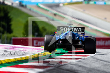 2021-06-26 - LATIFI Nicholas (can), Williams Racing F1 FW43B, action during the Formula 1 Grosser Preis Der Steiermark 2021, 2021 Styrian Grand Prix, 8th round of the 2021 FIA Formula One World Championship from June 25 to 27, 2021 on the Red Bull Ring, in Spielberg, Austria - Photo Joao Filipe / DPPI - FORMULA 1 GROSSER PREIS DER STEIERMARK 2021, 2021 STYRIAN GRAND PRIX - FORMULA 1 - MOTORS