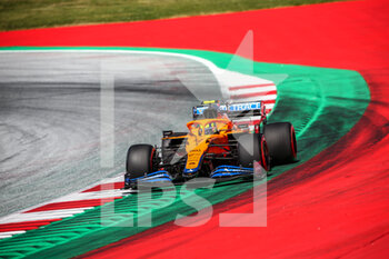 2021-06-26 - 04 NORRIS Lando (gbr), McLaren MCL35M, action during the Formula 1 Grosser Preis Der Steiermark 2021, 2021 Styrian Grand Prix, 8th round of the 2021 FIA Formula One World Championship from June 25 to 27, 2021 on the Red Bull Ring, in Spielberg, Austria - Photo Joao Filipe / DPPI - FORMULA 1 GROSSER PREIS DER STEIERMARK 2021, 2021 STYRIAN GRAND PRIX - FORMULA 1 - MOTORS