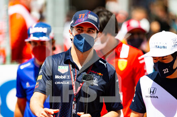 2021-06-27 - PEREZ Sergio (mex), Red Bull Racing Honda RB16B, portrait during the Formula 1 Grosser Preis Der Steiermark 2021, 2021 Styrian Grand Prix, 8th round of the 2021 FIA Formula One World Championship from June 25 to 27, 2021 on the Red Bull Ring, in Spielberg, Austria - Photo Joao Filipe / DPPI - FORMULA 1 GROSSER PREIS DER STEIERMARK 2021, 2021 STYRIAN GRAND PRIX - FORMULA 1 - MOTORS