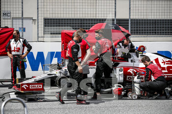 2021-06-27 - Starting grid during the Formula 1 Grosser Preis Der Steiermark 2021, 2021 Styrian Grand Prix, 8th round of the 2021 FIA Formula One World Championship from June 25 to 27, 2021 on the Red Bull Ring, in Spielberg, Austria - Photo Florent Gooden / DPPI - FORMULA 1 GROSSER PREIS DER STEIERMARK 2021, 2021 STYRIAN GRAND PRIX - FORMULA 1 - MOTORS