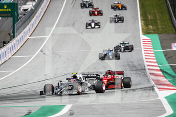 2021-06-27 - 10 GASLY Pierre (fra), Scuderia AlphaTauri Honda AT02, action during the Formula 1 Grosser Preis Der Steiermark 2021, 2021 Styrian Grand Prix, 8th round of the 2021 FIA Formula One World Championship from June 25 to 27, 2021 on the Red Bull Ring, in Spielberg, Austria - Photo Florent Gooden / DPPI - FORMULA 1 GROSSER PREIS DER STEIERMARK 2021, 2021 STYRIAN GRAND PRIX - FORMULA 1 - MOTORS