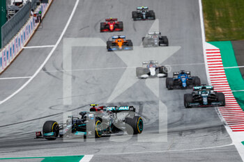 2021-06-27 - BOTTAS Valtteri (fin), Mercedes AMG F1 GP W12 E Performance, action during the Formula 1 Grosser Preis Der Steiermark 2021, 2021 Styrian Grand Prix, 8th round of the 2021 FIA Formula One World Championship from June 25 to 27, 2021 on the Red Bull Ring, in Spielberg, Austria - Photo Florent Gooden / DPPI - FORMULA 1 GROSSER PREIS DER STEIERMARK 2021, 2021 STYRIAN GRAND PRIX - FORMULA 1 - MOTORS