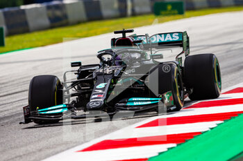 2021-06-27 - 44 HAMILTON Lewis (gbr), Mercedes AMG F1 GP W12 E Performance, action during the Formula 1 Grosser Preis Der Steiermark 2021, 2021 Styrian Grand Prix, 8th round of the 2021 FIA Formula One World Championship from June 25 to 27, 2021 on the Red Bull Ring, in Spielberg, Austria - Photo Joao Filipe / DPPI - FORMULA 1 GROSSER PREIS DER STEIERMARK 2021, 2021 STYRIAN GRAND PRIX - FORMULA 1 - MOTORS
