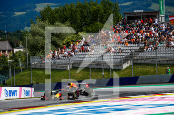 2021-06-27 - VERSTAPPEN Max (ned), Red Bull Racing Honda RB16B, action during the Formula 1 Grosser Preis Der Steiermark 2021, 2021 Styrian Grand Prix, 8th round of the 2021 FIA Formula One World Championship from June 25 to 27, 2021 on the Red Bull Ring, in Spielberg, Austria - Photo Florent Gooden / DPPI - FORMULA 1 GROSSER PREIS DER STEIERMARK 2021, 2021 STYRIAN GRAND PRIX - FORMULA 1 - MOTORS