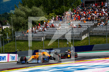2021-06-27 - NORRIS Lando (gbr), McLaren MCL35M, action during the Formula 1 Grosser Preis Der Steiermark 2021, 2021 Styrian Grand Prix, 8th round of the 2021 FIA Formula One World Championship from June 25 to 27, 2021 on the Red Bull Ring, in Spielberg, Austria - Photo Florent Gooden / DPPI - FORMULA 1 GROSSER PREIS DER STEIERMARK 2021, 2021 STYRIAN GRAND PRIX - FORMULA 1 - MOTORS