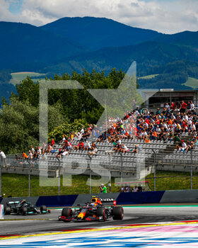 2021-06-27 - PEREZ Sergio (mex), Red Bull Racing Honda RB16B, action during the Formula 1 Grosser Preis Der Steiermark 2021, 2021 Styrian Grand Prix, 8th round of the 2021 FIA Formula One World Championship from June 25 to 27, 2021 on the Red Bull Ring, in Spielberg, Austria - Photo Florent Gooden / DPPI - FORMULA 1 GROSSER PREIS DER STEIERMARK 2021, 2021 STYRIAN GRAND PRIX - FORMULA 1 - MOTORS