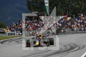 2021-06-27 - 33 VERSTAPPEN Max (nld), Red Bull Racing Honda RB16B, action during the Formula 1 Grosser Preis Der Steiermark 2021, 2021 Styrian Grand Prix, 8th round of the 2021 FIA Formula One World Championship from June 25 to 27, 2021 on the Red Bull Ring, in Spielberg, Austria - Photo Florent Gooden / DPPI - FORMULA 1 GROSSER PREIS DER STEIERMARK 2021, 2021 STYRIAN GRAND PRIX - FORMULA 1 - MOTORS