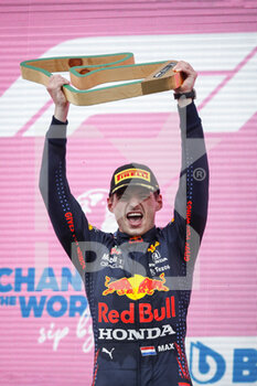 2021-06-27 - VERSTAPPEN Max (ned), Red Bull Racing Honda RB16B, portrait, podium during the Formula 1 Grosser Preis Der Steiermark 2021, 2021 Styrian Grand Prix, 8th round of the 2021 FIA Formula One World Championship from June 25 to 27, 2021 on the Red Bull Ring, in Spielberg, Austria - Photo Florent Gooden / DPPI - FORMULA 1 GROSSER PREIS DER STEIERMARK 2021, 2021 STYRIAN GRAND PRIX - FORMULA 1 - MOTORS