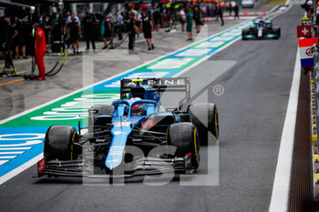 2021-07-02 - 31 OCON Esteban (fra), Alpine F1 A521, action during the Formula 1 Grosser Preis Von Osterreich 2021, 2021 Austrian Grand Prix, 9th round of the 2021 FIA Formula One World Championship from July 2 to 4, 2021 on the Red Bull Ring, in Spielberg, Austria - Photo Florent Gooden / DPPI - FORMULA 1 GROSSER PREIS VON OSTERREICH 2021, 2021 AUSTRIAN GRAND PRIX - FORMULA 1 - MOTORS