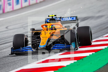 2021-07-02 - 04 NORRIS Lando (gbr), McLaren MCL35M, action during the Formula 1 Grosser Preis Von Osterreich 2021, 2021 Austrian Grand Prix, 9th round of the 2021 FIA Formula One World Championship from July 2 to 4, 2021 on the Red Bull Ring, in Spielberg, Austria - Photo Joao Filipe / DPPI - FORMULA 1 GROSSER PREIS VON OSTERREICH 2021, 2021 AUSTRIAN GRAND PRIX - FORMULA 1 - MOTORS