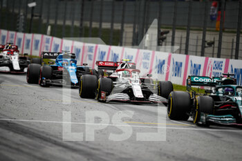 2021-07-02 - GIOVINAZZI Antonio (ita), Alfa Romeo Racing ORLEN C41, action during the Formula 1 Grosser Preis Von Osterreich 2021, 2021 Austrian Grand Prix, 9th round of the 2021 FIA Formula One World Championship from July 2 to 4, 2021 on the Red Bull Ring, in Spielberg, Austria - Photo Florent Gooden / DPPI - FORMULA 1 GROSSER PREIS VON OSTERREICH 2021, 2021 AUSTRIAN GRAND PRIX - FORMULA 1 - MOTORS
