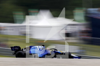 2021-07-02 - 63 RUSSELL George (gbr), Williams Racing F1 FW43B, action during the Formula 1 Grosser Preis Von Osterreich 2021, 2021 Austrian Grand Prix, 9th round of the 2021 FIA Formula One World Championship from July 2 to 4, 2021 on the Red Bull Ring, in Spielberg, Austria - Photo DPPI - FORMULA 1 GROSSER PREIS VON OSTERREICH 2021, 2021 AUSTRIAN GRAND PRIX - FORMULA 1 - MOTORS