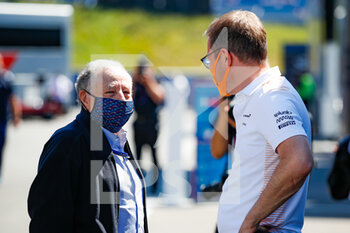2021-07-03 - TODT Jean (fra), FIA President, SEIDL Andreas, Team Principal of McLaren Racing, portrait during the Formula 1 Grosser Preis Von Osterreich 2021, 2021 Austrian Grand Prix, 9th round of the 2021 FIA Formula One World Championship from July 2 to 4, 2021 on the Red Bull Ring, in Spielberg, Austria - Photo Florent Gooden / DPPI - FORMULA 1 GROSSER PREIS VON OSTERREICH 2021, 2021 AUSTRIAN GRAND PRIX - FORMULA 1 - MOTORS