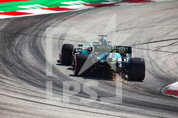 2021-07-03 - 18 STROLL Lance (can), Aston Martin F1 AMR21, action during the Formula 1 Grosser Preis Von Osterreich 2021, 2021 Austrian Grand Prix, 9th round of the 2021 FIA Formula One World Championship from July 2 to 4, 2021 on the Red Bull Ring, in Spielberg, Austria - Photo Joao Filipe / DPPI - FORMULA 1 GROSSER PREIS VON OSTERREICH 2021, 2021 AUSTRIAN GRAND PRIX - FORMULA 1 - MOTORS