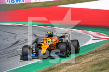 2021-07-03 - 04 NORRIS Lando (gbr), McLaren MCL35M, action during the Formula 1 Grosser Preis Von Osterreich 2021, 2021 Austrian Grand Prix, 9th round of the 2021 FIA Formula One World Championship from July 2 to 4, 2021 on the Red Bull Ring, in Spielberg, Austria - Photo Joao Filipe / DPPI - FORMULA 1 GROSSER PREIS VON OSTERREICH 2021, 2021 AUSTRIAN GRAND PRIX - FORMULA 1 - MOTORS