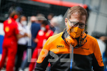 2021-07-04 - SEIDL Andreas, Team Principal of McLaren Racing, portrait during the Formula 1 Grosser Preis Von Osterreich 2021, 2021 Austrian Grand Prix, 9th round of the 2021 FIA Formula One World Championship from July 2 to 4, 2021 on the Red Bull Ring, in Spielberg, Austria - Photo Florent Gooden / DPPI - FORMULA 1 GROSSER PREIS VON OSTERREICH 2021, 2021 AUSTRIAN GRAND PRIX - FORMULA 1 - MOTORS