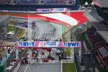 2021-07-04 - Starting grid, grille de depart, during the Formula 1 Grosser Preis Von Osterreich 2021, 2021 Austrian Grand Prix, 9th round of the 2021 FIA Formula One World Championship from July 2 to 4, 2021 on the Red Bull Ring, in Spielberg, Austria - Photo Joao Filipe / DPPI - FORMULA 1 GROSSER PREIS VON OSTERREICH 2021, 2021 AUSTRIAN GRAND PRIX - FORMULA 1 - MOTORS