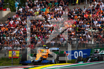 2021-07-04 - 04 NORRIS Lando (gbr), McLaren MCL35M, action during the Formula 1 Grosser Preis Von Osterreich 2021, 2021 Austrian Grand Prix, 9th round of the 2021 FIA Formula One World Championship from July 2 to 4, 2021 on the Red Bull Ring, in Spielberg, Austria - Photo Joao Filipe / DPPI - FORMULA 1 GROSSER PREIS VON OSTERREICH 2021, 2021 AUSTRIAN GRAND PRIX - FORMULA 1 - MOTORS