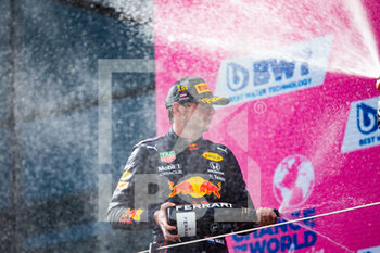 2021-07-04 - VERSTAPPEN Max (ned), Red Bull Racing Honda RB16B, portrait podium during the Formula 1 Grosser Preis Von Osterreich 2021, 2021 Austrian Grand Prix, 9th round of the 2021 FIA Formula One World Championship from July 2 to 4, 2021 on the Red Bull Ring, in Spielberg, Austria - Photo Joao Filipe / DPPI - FORMULA 1 GROSSER PREIS VON OSTERREICH 2021, 2021 AUSTRIAN GRAND PRIX - FORMULA 1 - MOTORS