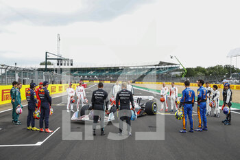 2021-07-15 - New F1 2022 car reveal during the Formula 1 Pirelli British Grand Prix 2021, 10th round of the 2021 FIA Formula One World Championship from July 16 to 18, 2021 on the Silverstone Circuit, in Silverstone, United Kingdom - Photo Xavi Bonilla / DPPI - FORMULA 1 PIRELLI BRITISH GRAND PRIX 2021 - FORMULA 1 - MOTORS