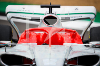 2021-07-15 - 2022 car launch halo during the Formula 1 Pirelli British Grand Prix 2021, 10th round of the 2021 FIA Formula One World Championship from July 16 to 18, 2021 on the Silverstone Circuit, in Silverstone, United Kingdom - Photo Antonin Vincent / DPPI - FORMULA 1 PIRELLI BRITISH GRAND PRIX 2021 - FORMULA 1 - MOTORS