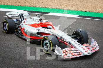 2021-07-15 - 2022 car launch, during the Formula 1 Pirelli British Grand Prix 2021, 10th round of the 2021 FIA Formula One World Championship from July 16 to 18, 2021 on the Silverstone Circuit, in Silverstone, United Kingdom - Photo Antonin Vincent / DPPI - FORMULA 1 PIRELLI BRITISH GRAND PRIX 2021 - FORMULA 1 - MOTORS