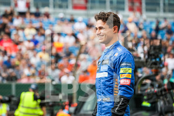 2021-07-15 - NORRIS Lando (gbr), McLaren MCL35M, portrait during the Formula 1 Pirelli British Grand Prix 2021, 10th round of the 2021 FIA Formula One World Championship from July 16 to 18, 2021 on the Silverstone Circuit, in Silverstone, United Kingdom - Photo Antonin Vincent / DPPI - FORMULA 1 PIRELLI BRITISH GRAND PRIX 2021 - FORMULA 1 - MOTORS
