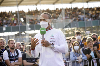 2021-07-15 - HAMILTON Lewis (gbr), Mercedes AMG F1 GP W12 E Performance, portrait during the Formula 1 Pirelli British Grand Prix 2021, 10th round of the 2021 FIA Formula One World Championship from July 16 to 18, 2021 on the Silverstone Circuit, in Silverstone, United Kingdom - Photo DPPI - FORMULA 1 PIRELLI BRITISH GRAND PRIX 2021 - FORMULA 1 - MOTORS
