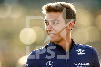 2021-07-15 - RUSSELL George (gbr), Williams Racing F1 FW43B, portrait during the Formula 1 Pirelli British Grand Prix 2021, 10th round of the 2021 FIA Formula One World Championship from July 16 to 18, 2021 on the Silverstone Circuit, in Silverstone, United Kingdom - Photo DPPI - FORMULA 1 PIRELLI BRITISH GRAND PRIX 2021 - FORMULA 1 - MOTORS