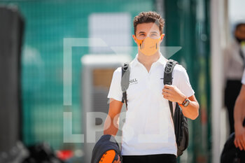 2021-07-16 - NORRIS Lando (gbr), McLaren MCL35M, portrait during the Formula 1 Pirelli British Grand Prix 2021, 10th round of the 2021 FIA Formula One World Championship from July 16 to 18, 2021 on the Silverstone Circuit, in Silverstone, United Kingdom - Photo Antonin Vincent / DPPI - FORMULA 1 PIRELLI BRITISH GRAND PRIX 2021 - FORMULA 1 - MOTORS
