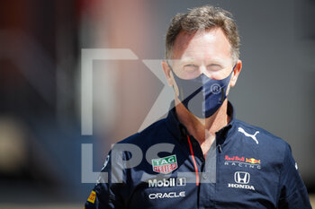 2021-07-16 - HORNER Christian (gbr), Team Principal of Red Bull Racing, portrait during the Formula 1 Pirelli British Grand Prix 2021, 10th round of the 2021 FIA Formula One World Championship from July 16 to 18, 2021 on the Silverstone Circuit, in Silverstone, United Kingdom - Photo Antonin Vincent / DPPI - FORMULA 1 PIRELLI BRITISH GRAND PRIX 2021 - FORMULA 1 - MOTORS