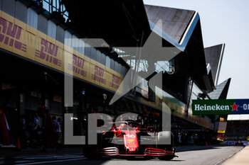 2021-07-17 - 16 LECLERC Charles (mco), Scuderia Ferrari SF21, action during the Formula 1 Pirelli British Grand Prix 2021, 10th round of the 2021 FIA Formula One World Championship from July 16 to 18, 2021 on the Silverstone Circuit, in Silverstone, United Kingdom - Photo Antonin Vincent / DPPI - FORMULA 1 PIRELLI BRITISH GRAND PRIX 2021 - FORMULA 1 - MOTORS